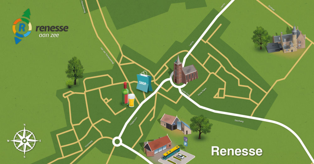 Plattegrond Renesse